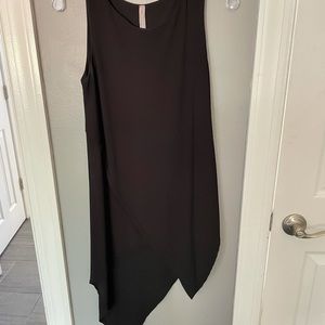 Asymmetrical scarf hemline tunic sample